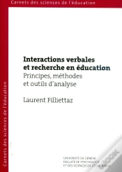 Capa do artigo Interactions Verbales Et Recherche En Éducation : Principes, Méthodes Et Outils D