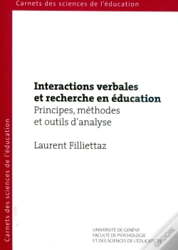 Capa do artigo Interactions Verbales Et Recherche En Éducation : Principes, Méthodes Et Outils D'Analyse