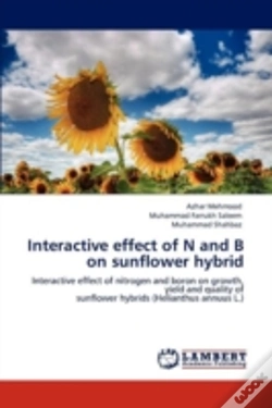 Capa do artigo Interactive Effect Of N And B On Sunflower Hybrid