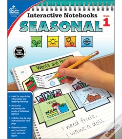 Capa do artigo Interactive Notebooks Seasonal, Grade 1