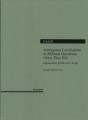 Interagency Coordination In Military Operations Other Than War - Preview