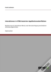 Capa do artigo Interaktionen In Html-Basierten Applikationsoberflaã‚Â¤Chen
