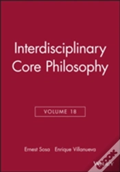 Capa do artigo Interdisciplinary Core Philosophy, Volume 18