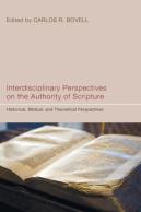 Interdisciplinary Perspectives On The Authority Of Scripture