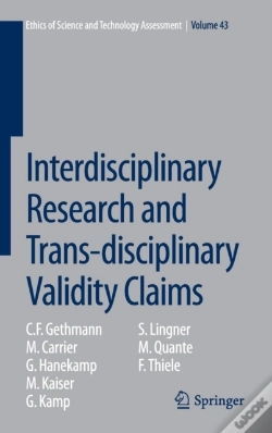 Capa do artigo Interdisciplinary Research And Trans-Disciplinary Validity Claims