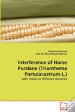 Capa do artigo Interference Of Horse Purslane (Trianthema Portulacastrum L.)