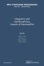 Intergrative And Inerdisciplinary Aspects Of Intermetallics: Volume 842 - Preview