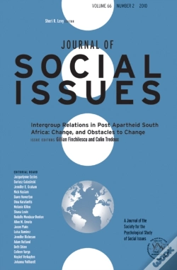Capa do artigo Intergroup Relations In Post Apartheid South Africa