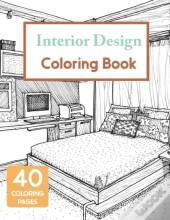 Interior Design Coloring Book