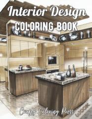 Interior Design Coloring Book