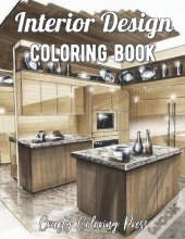 Interior Design Coloring Book