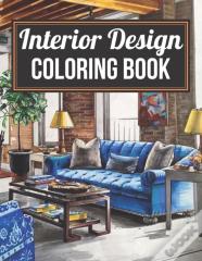 Interior Design Coloring Book
