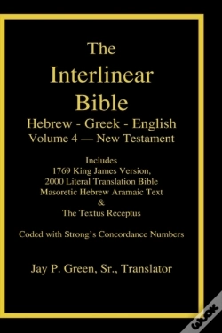 Capa do artigo Interlinear Hebrew-Greek-English Bible, New Testament, Volume 4 Of 4 Volume Set, Case Laminate Edition