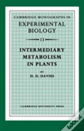 Intermediary Metabolism In Plants