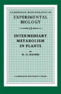 Intermediary Metabolism In Plants - Preview