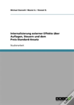 Capa do artigo Internalisierung Externer Effekte  Ber A