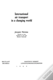Capa do artigo International Air Transport In A Changing World