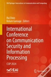 Capa do artigo International Conference On Communication Security And Information Processing