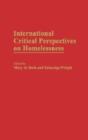 International Critical Perspectives On Homelessness - Preview
