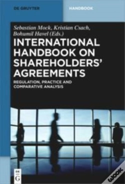 Capa do artigo International Handbook On Shareholdersâ´ Agreements