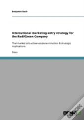 International Marketing Entry Strategy For The Red//Green Company