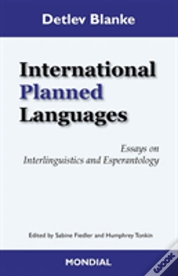 Capa do artigo International Planned Languages. Essays On Interlinguistics And Esperantology