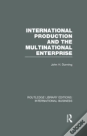 Capa do artigo International Production And The Multinational Enterprise (Rle International Business)