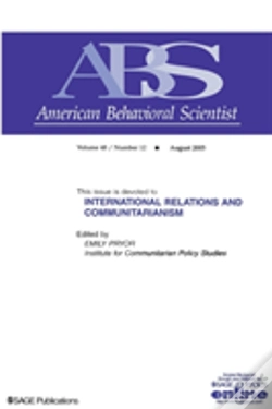 Capa do artigo International Relations And Communitarianism