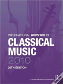 Capa do artigo International Who'S Who In Classical Music 2010