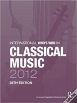 Capa do artigo International Who'S Who In Classical Music 2012