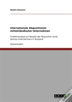 Capa do artigo Internationale Akquisitionen Mittelstandischer Unternehmen