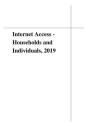 Internet Access - Households And Individuals, 2019 - Preview