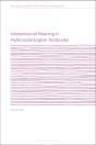 Interpersonal Meaning In Multimodal English Textbooks - Preview
