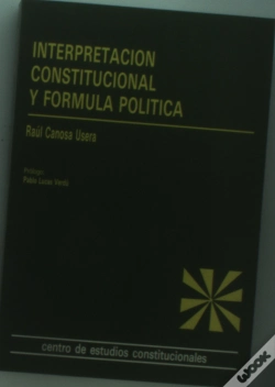 Capa do artigo Interpretación Constitucional Y Fórmula Política.
