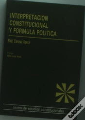 Capa do artigo Interpretación Constitucional Y Fórmula Política.