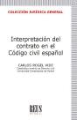 Interpretación Del Contrato En El Código Civil Español - Preview