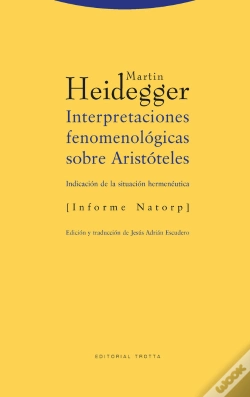 Capa do artigo Interpretaciones Fenomenológicas Sobre Aristóteles