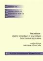 Interprétation : Aspects Sémantiques Et Pragmatiques ; Entre Théorie E T Applications - Preview