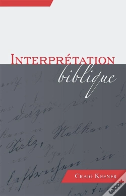 Capa do artigo Interpretation Biblique