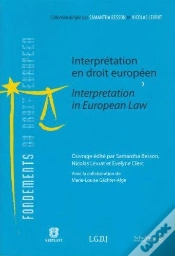 Capa do artigo Interpretation En Droit Europeen