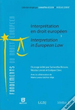 Capa do artigo Interpretation En Droit Europeen