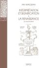 Interprétation Et Signification À La Renaissance : Le Cas Du Droit - Preview