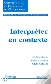 Capa do artigo Interpreter En Contexte ; Traite Ic2