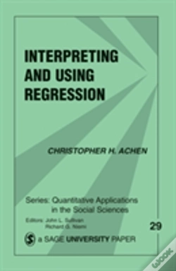 Capa do artigo Interpreting And Using Regression