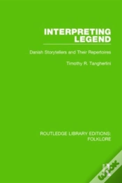 Capa do artigo Interpreting Legend (Rle Folklore)