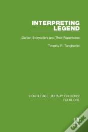 Capa do artigo Interpreting Legend (Rle Folklore)