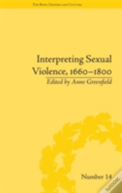 Capa do artigo Interpreting Sexual Violence, 1660â€“1800