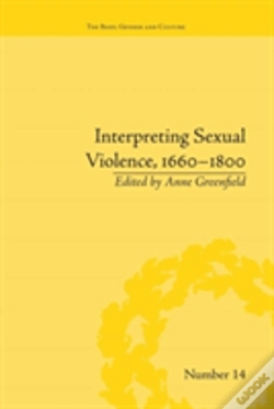 Capa do artigo Interpreting Sexual Violence, 1660â€“1800