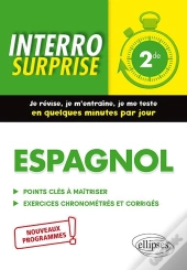 Interro Surprise : Espagnol ; 2de
