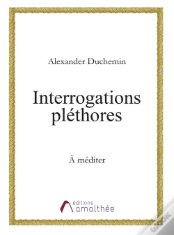 Capa do artigo Interrogations Plethores